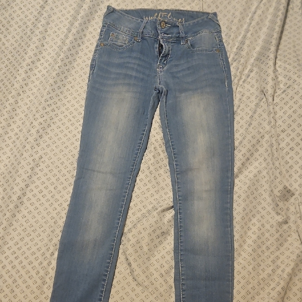 Wallflower Light Blue Skinny Jeans